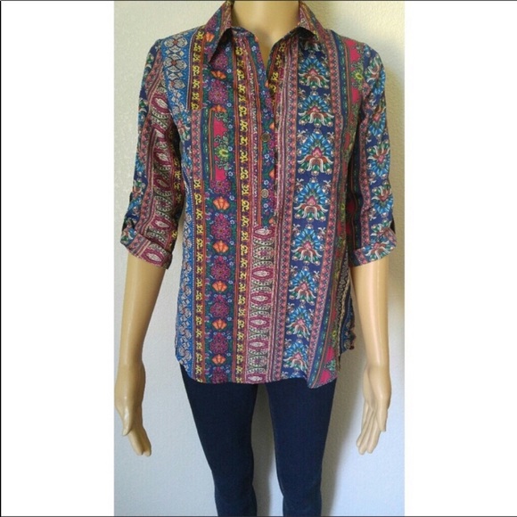 Red Camel blouse - Picture 2 of 6